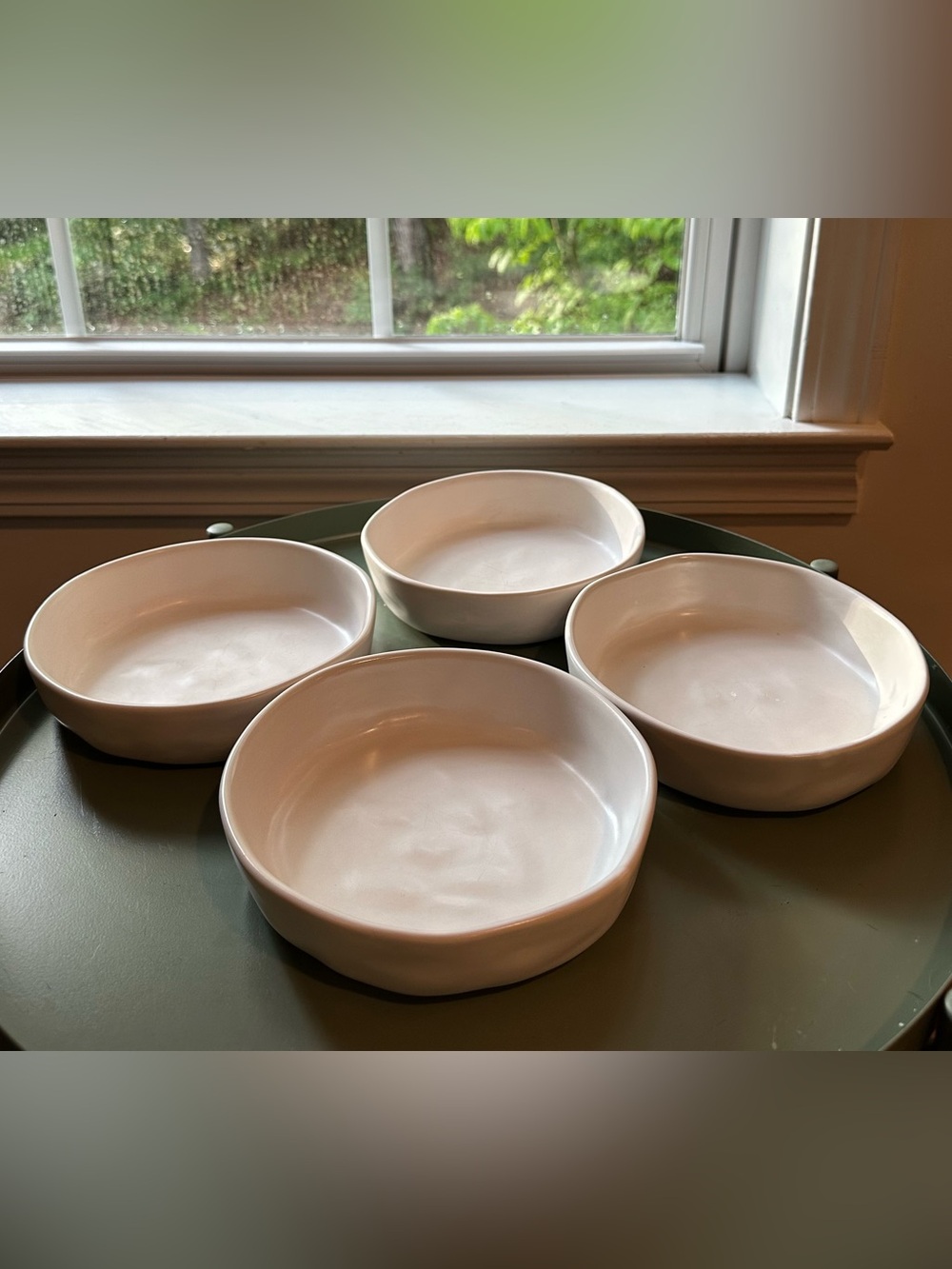 Stone by Mercer Project • set of 4 bowls • pottery • stoneware